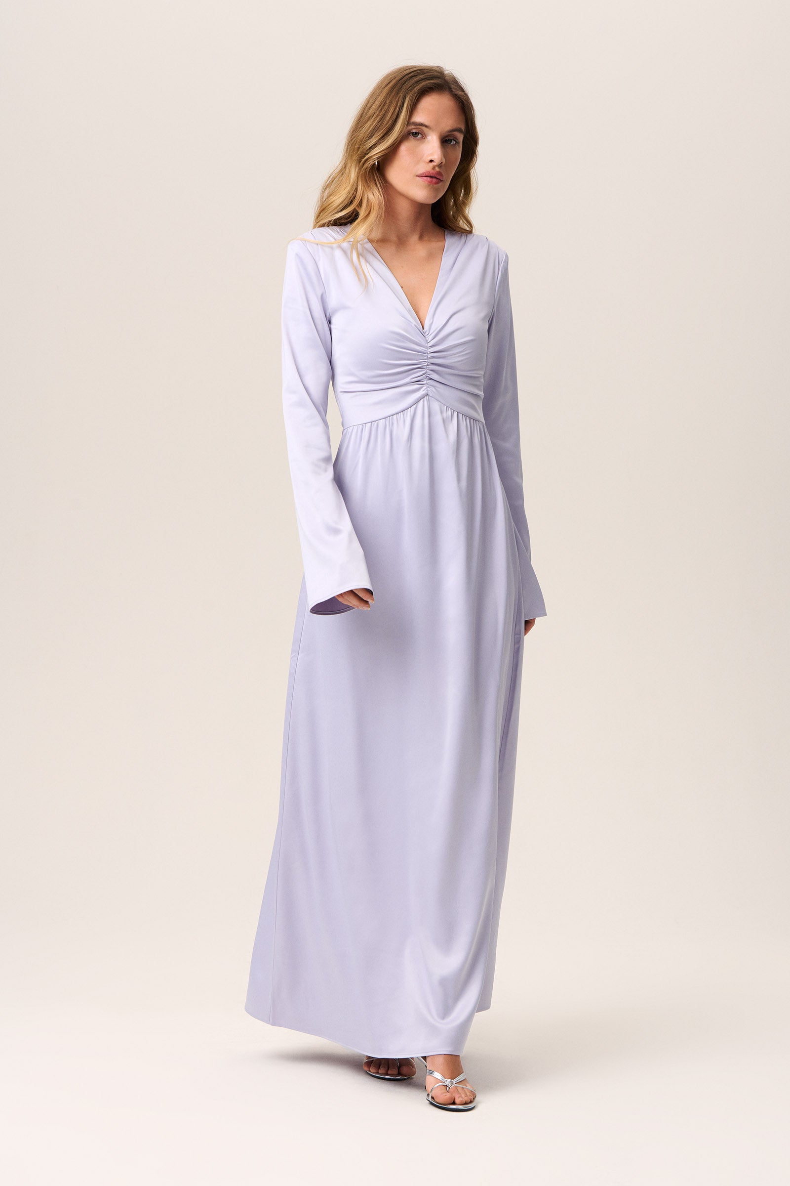 Lavender grey hotsell maxi dress