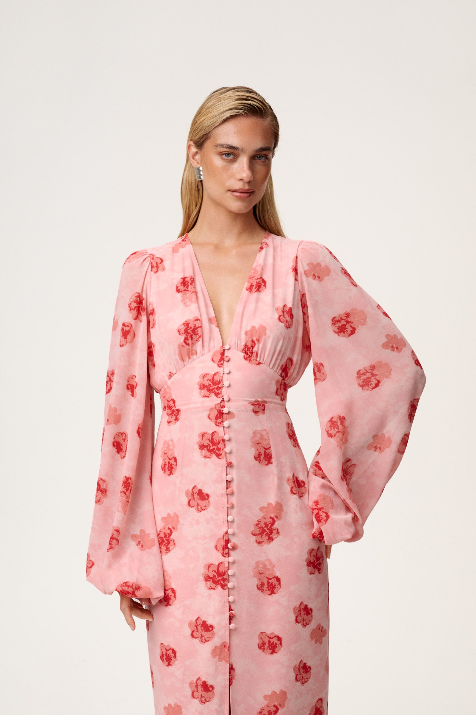 Positano Dress In Pink Floral Shop Now Adoore positano-dress-in-pink-floral-shop-now-adoore